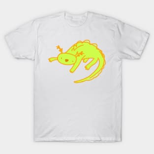 Yellow Axolotl T-Shirt